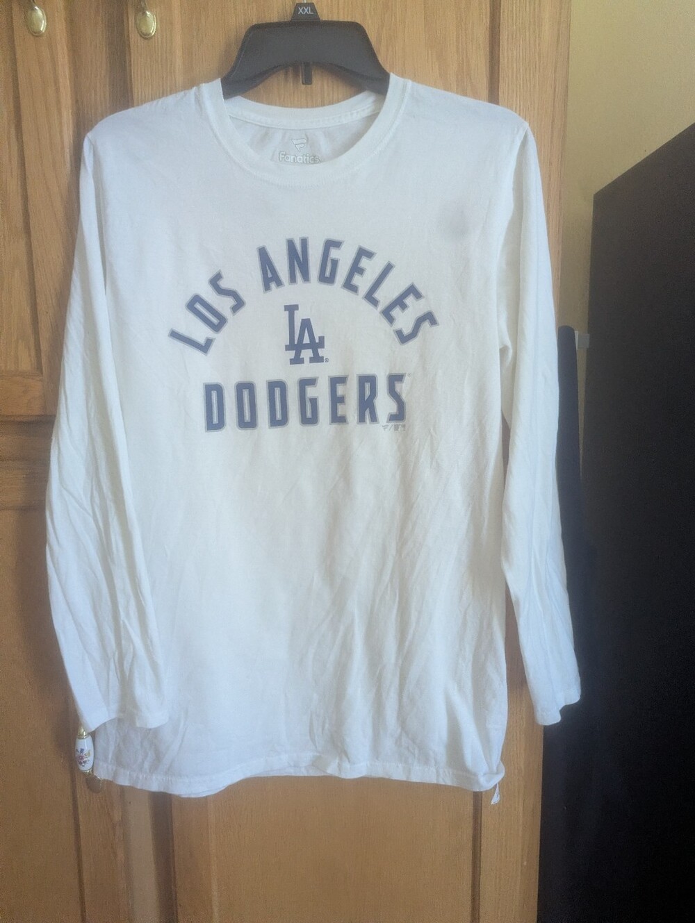 Los Angeles Dodgers White Long Sleeve Tee Size M